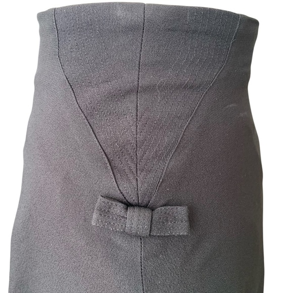 Versace Jeans Couture Vintage Black A-Line Skirt – size 30 (XS) - Picture 9 of 12